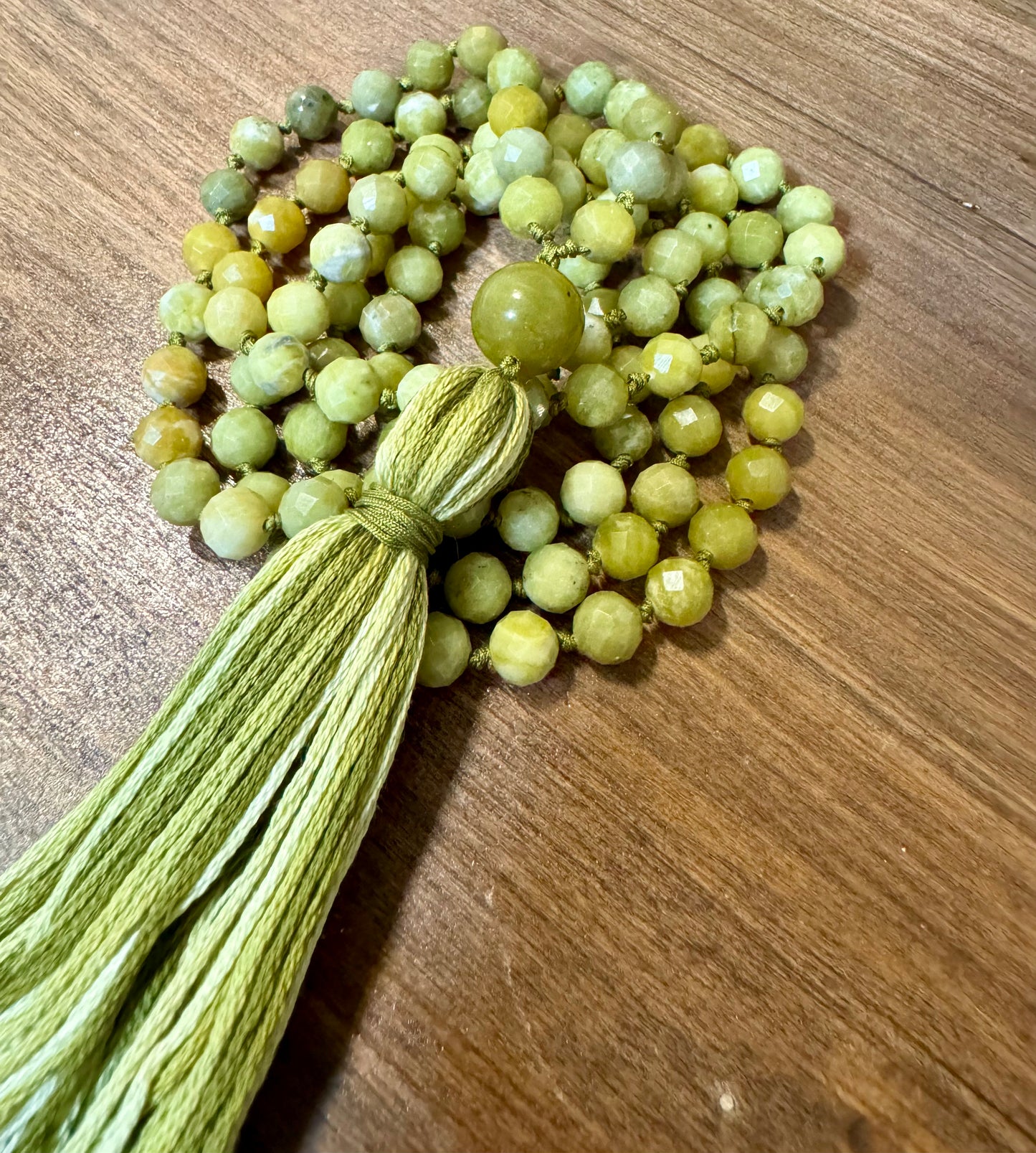 Peridot Mala