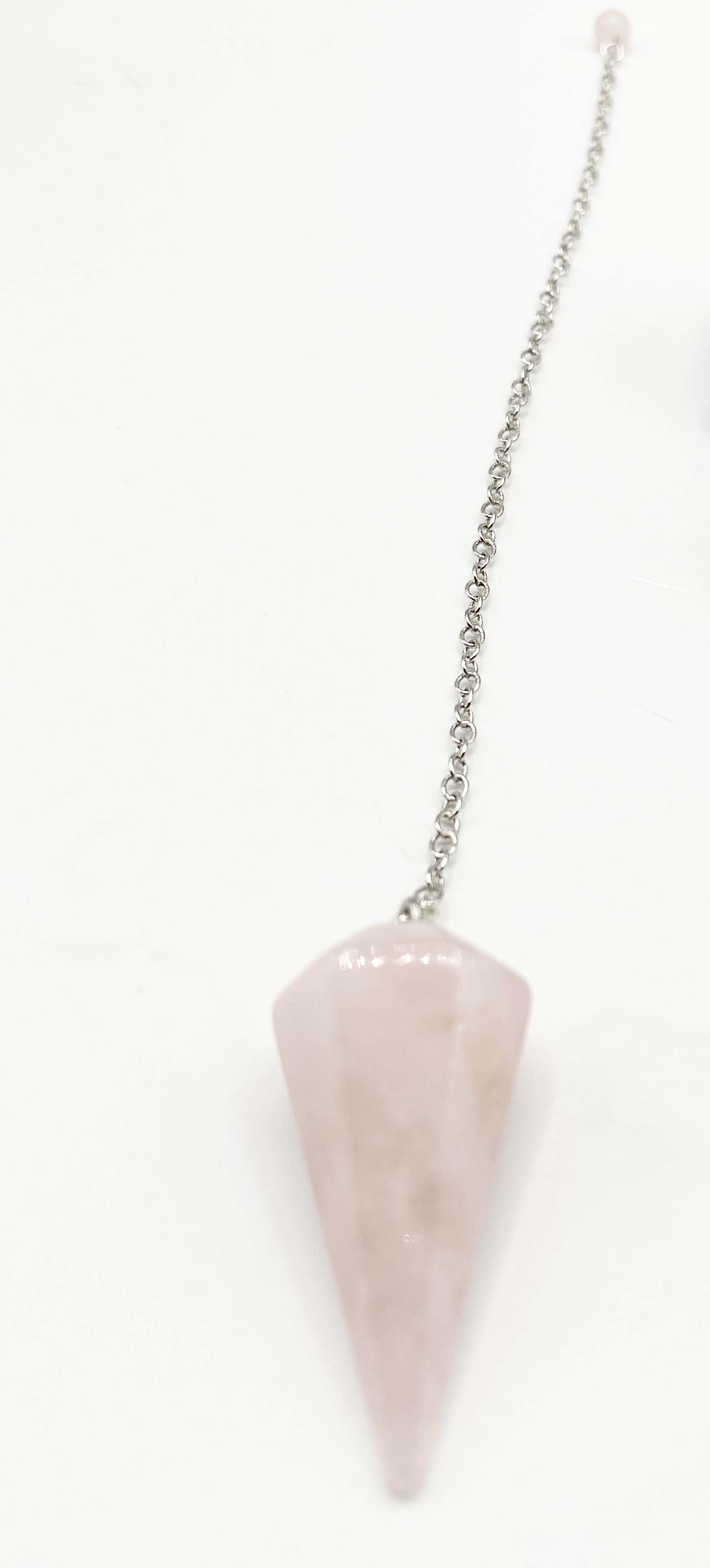 Rose Quartz Pendulum