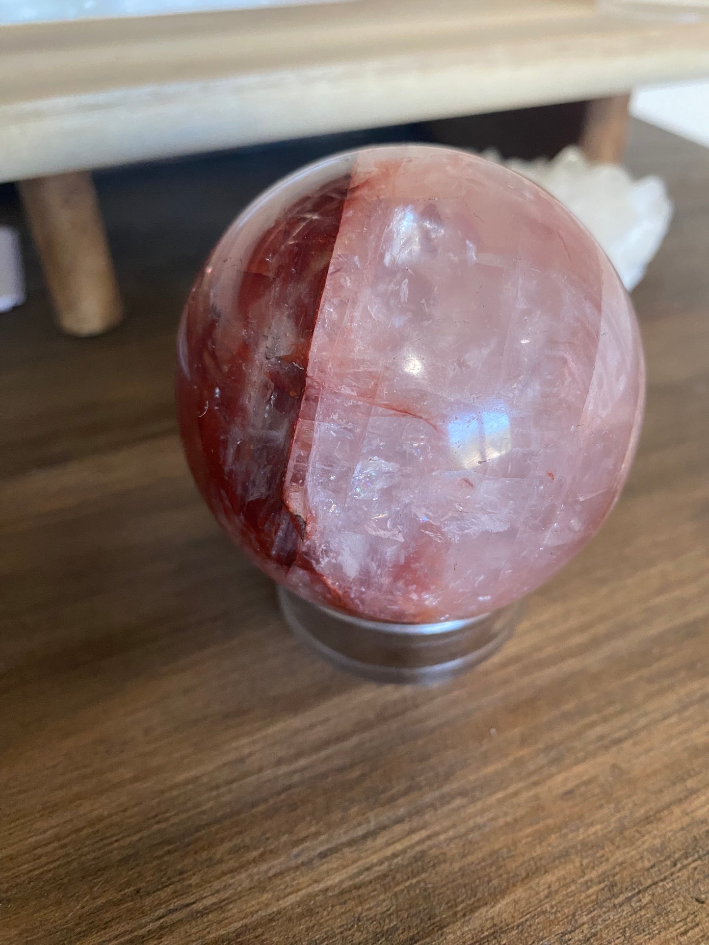 Fire Quartz Sphere