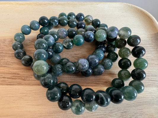 Moss Agate | 8mm Single