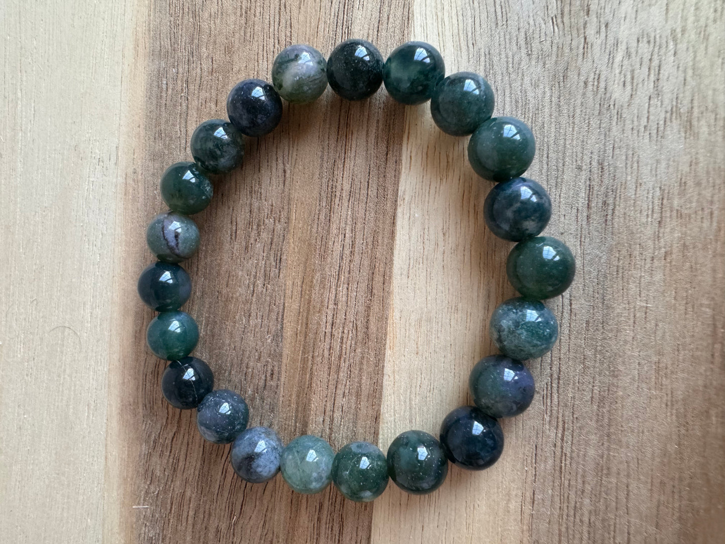 Moss Agate | 8mm Single