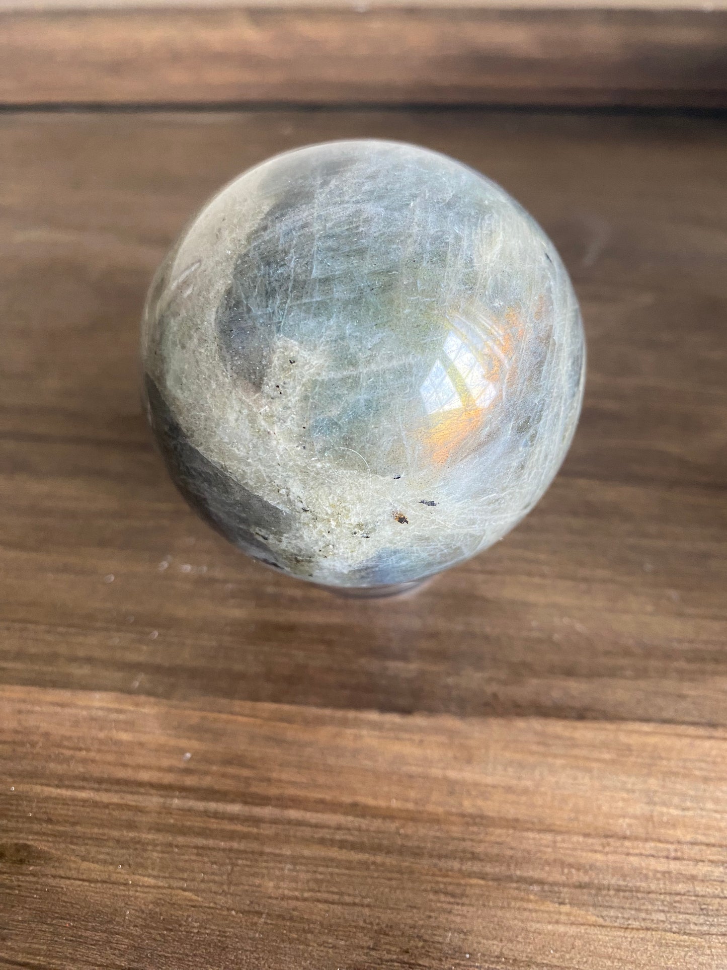 Flashy Labradorite Sphere