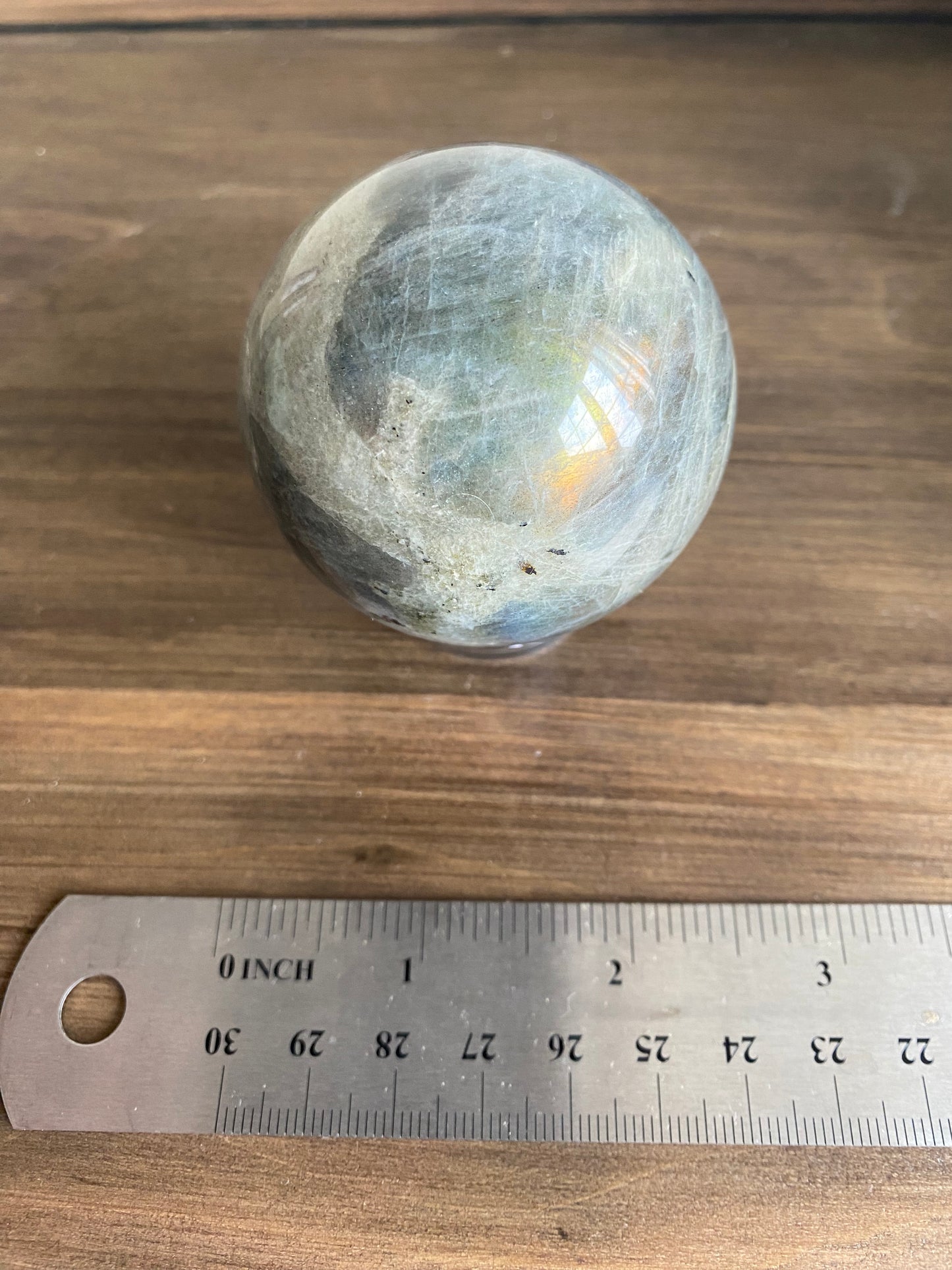 Flashy Labradorite Sphere