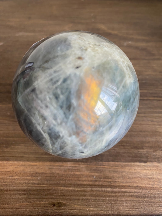 Flashy Labradorite Sphere