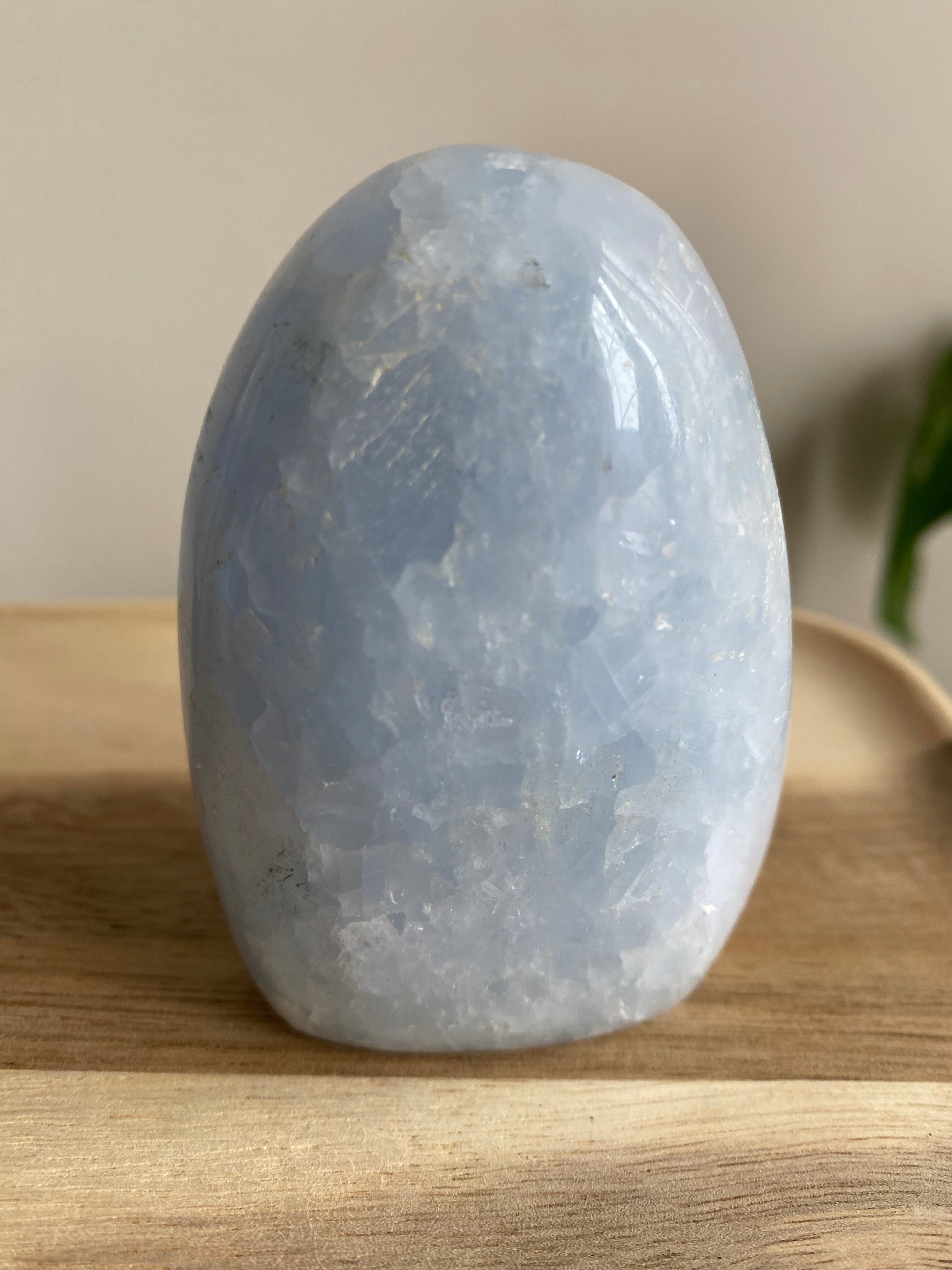 blue calcite freeform